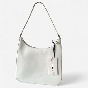 Staud Alec White Bag NWT